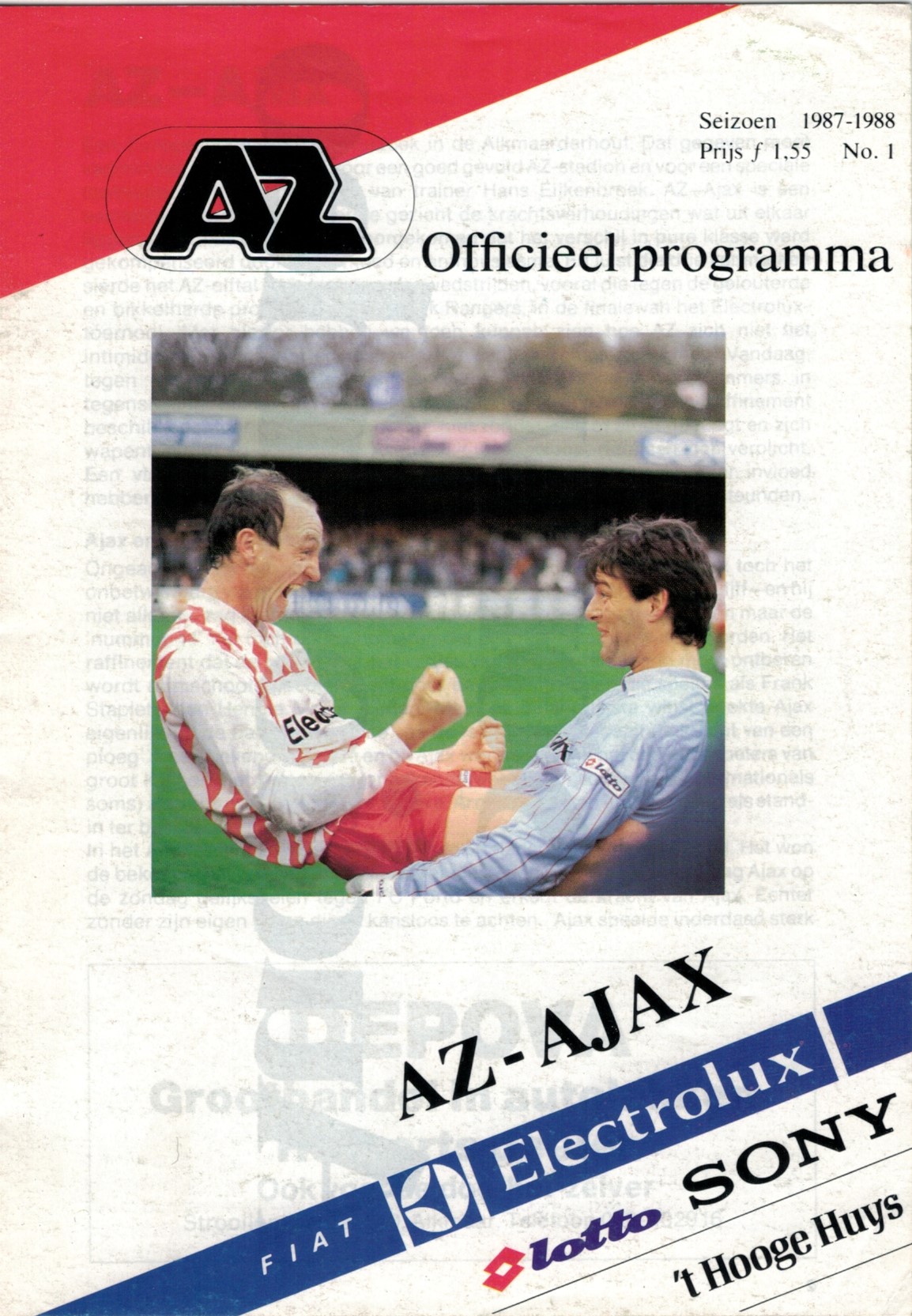 AZ Programma 16-aug-1987 Ajax thuis